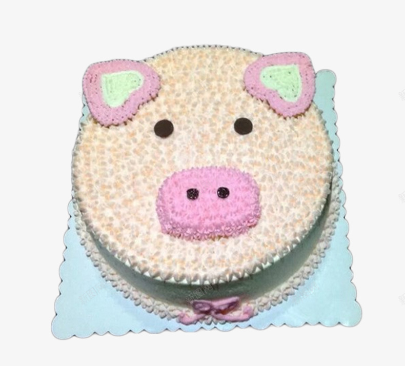 创意动物蛋糕片png免抠素材_新图网 https://ixintu.com 动物 奶油蛋糕 小猪 猪头 生日蛋糕 蛋糕diy