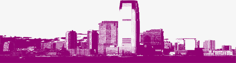 紫色简约大楼png免抠素材_新图网 https://ixintu.com 地产 城市 建筑 房子 楼房 紫色大楼 都市