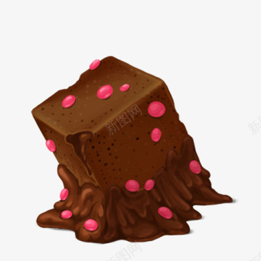 盒子04蛋糕巧克力图标图标