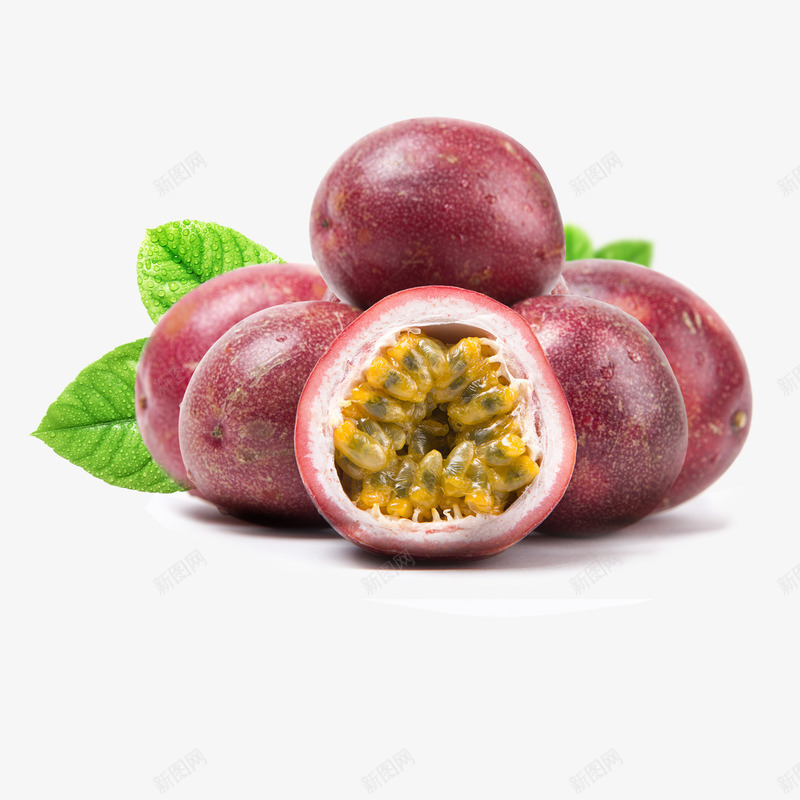 水果百香果png免抠素材_新图网 https://ixintu.com 水果 百香果 维生素 食物