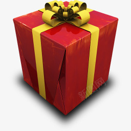 圣诞礼物红色盒子图标png_新图网 https://ixintu.com 图标 圣诞礼物 盒子 红色