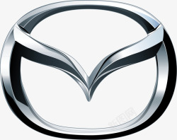 汽车贴纸设计马自达logo图标高清图片