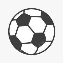 足球足球矢量图高清图片