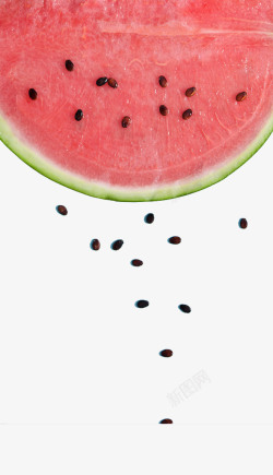 红色的西瓜瓤西瓜高清图片