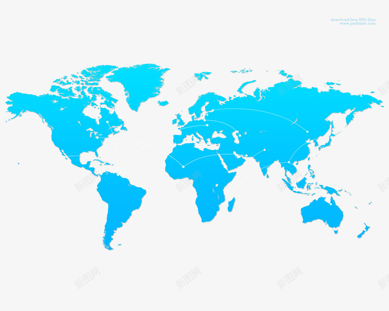 高分辨率的世界地图背景png免抠素材_新图网 https://ixintu.com 世界地图 背景素材 设计素材 高分辨率的世界地图