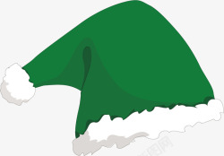 绿色毛衣帽绿色圣诞帽高清图片