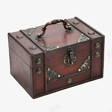 手提箱png免抠素材_新图网 https://ixintu.com 化妆盒 匣子 古典盒子 复古小盒 复古盒子 手提箱 木匣 木盒 盒子 红木盒 首饰盒