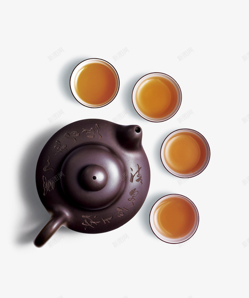 传统紫砂茶具png免抠素材_新图网 https://ixintu.com 传统茶具 客厅茶具 煮茶茶具 紫砂茶具 茶具 茶杯