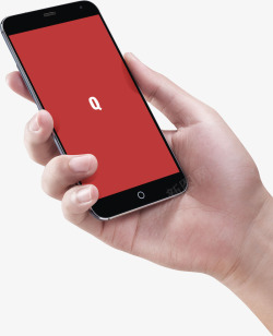 Meizu魅族手拿国产智能手机魅族手机模型高清图片