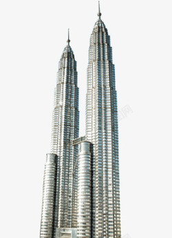 世界着名建筑物双子塔高清图片