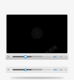 播放界面界面图标高清图片