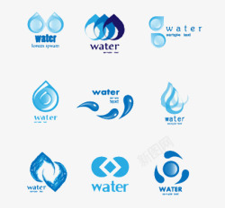 饮用水公司饮用水公司Logo图标高清图片