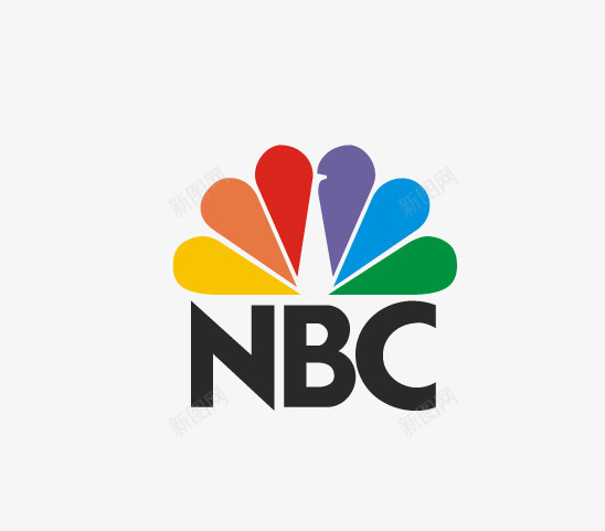 美国全国广播公司png免抠素材_新图网 https://ixintu.com NBC 电视台台标 矢量台标 矢量标志 美国全国广播公司