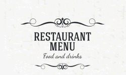 酒吧菜单册设计菜单封面装饰高清图片