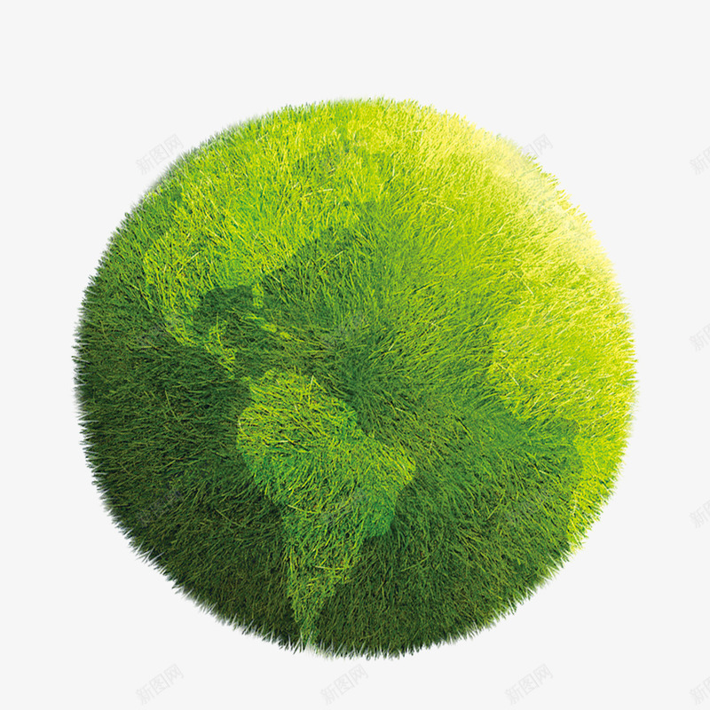 绿色大气星球装饰图案png免抠素材_新图网 https://ixintu.com 免抠PNG 大气 星球 绿色 装饰图案