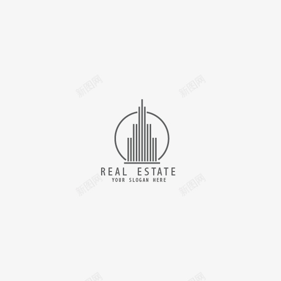 房地产png免抠素材_新图网 https://ixintu.com 建筑 建筑公司 房地产