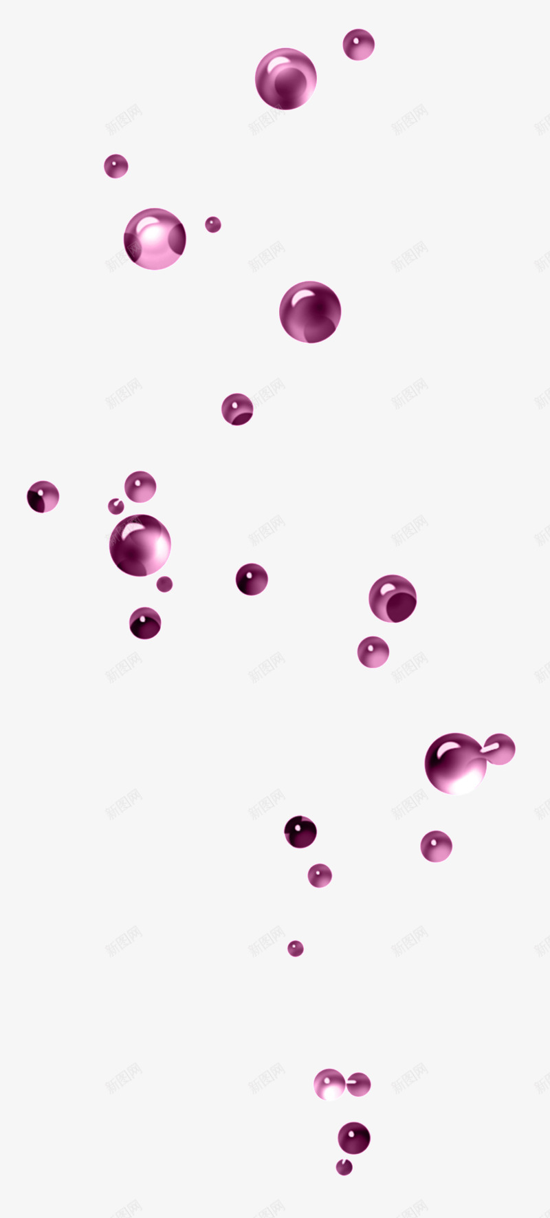 紫色亮光圆球漂浮png免抠素材_新图网 https://ixintu.com 紫色 亮光 圆球 矢量图 漂浮元素 