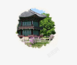 古房檐中国风建筑背景古建筑高清图片