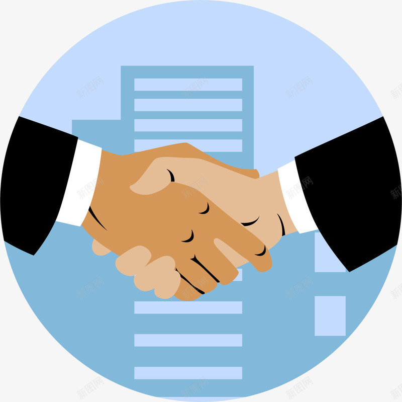 商务谈判图标png_新图网 https://ixintu.com 卡通图标 合作伙伴 商业伙伴 商务谈判 帮助 握手 握手icon 达成协议