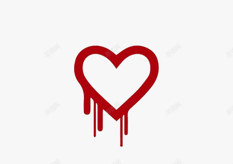 心脏出血漏洞png免抠素材_新图网 https://ixintu.com 加强防范 安全警示 意识 漏洞 疾病危险 红色的心脏