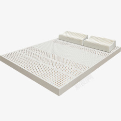 乳胶层床垫平面款天然乳胶床垫高清图片