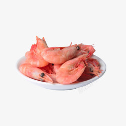 产品实物生鲜红虾冰虾素材