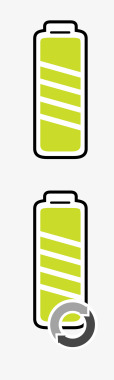 电池电量进程图标图标