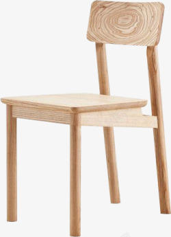 极简路灯木质椅子高清图片