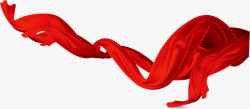 红色飘带喜庆背景素材