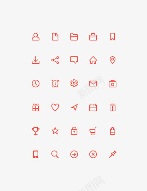 30免费的UI图标图标