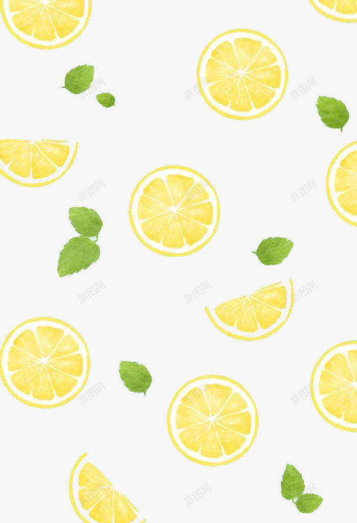 水果柠檬壁纸背景装饰png免抠素材_新图网 https://ixintu.com 壁纸 柠檬 水果 背景 装饰