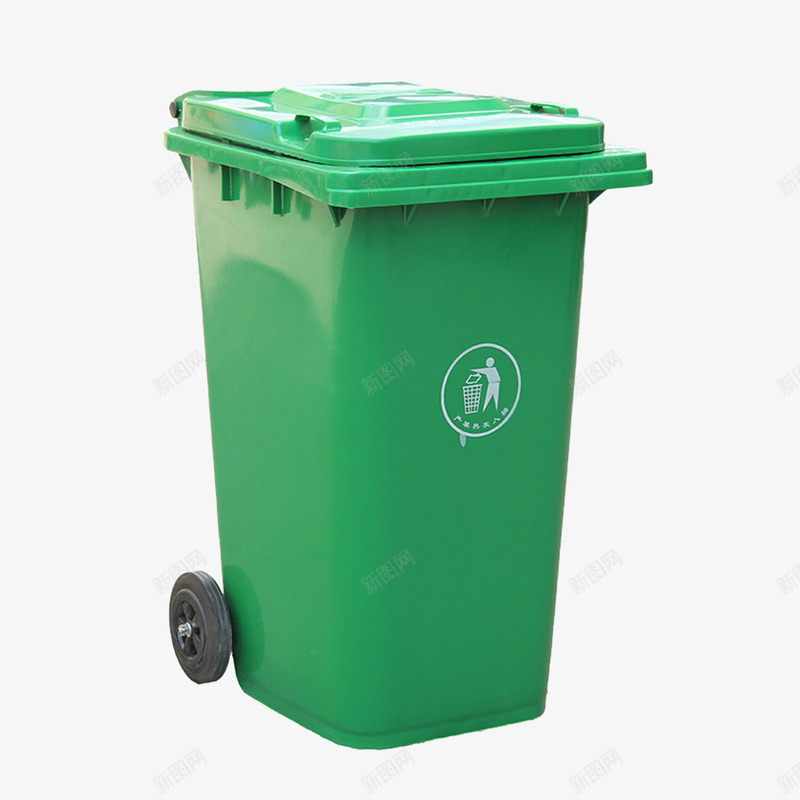 绿色大型环卫车png免抠素材_新图网 https://ixintu.com 医疗垃圾桶 可回收垃圾 垃圾 垃圾投放 家庭垃圾 废弃物 环卫车