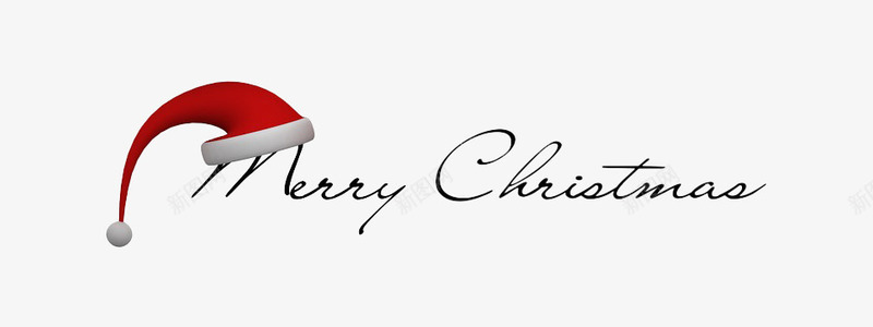 圣诞节快乐英文艺术字png免抠素材_新图网 https://ixintu.com MerryChristmas 圣诞帽 圣诞节 圣诞节素材 字体设计 英文字