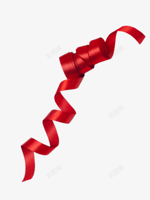 一卷红色丝带png免抠素材_新图网 https://ixintu.com 产品实物 好看的丝带 漂亮的丝带 红色的丝带