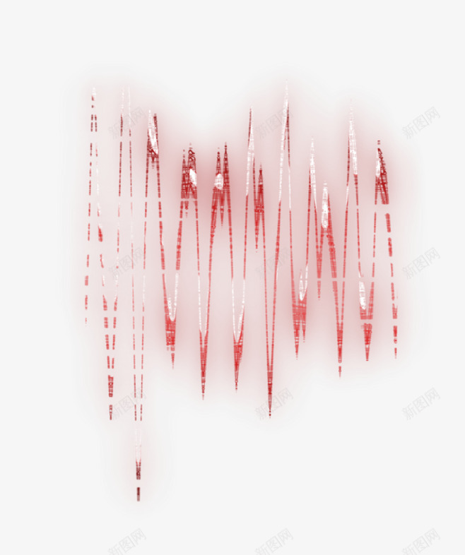 线光png免抠素材_新图网 https://ixintu.com 弧形 红色 阴影