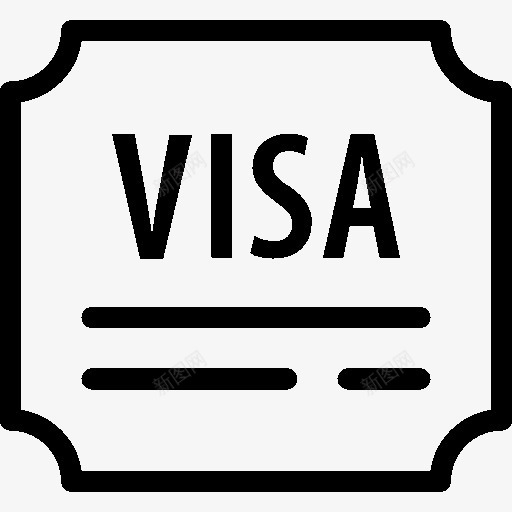 旅游签证Enterance图标png_新图网 https://ixintu.com enterance travel visa 旅行 签证