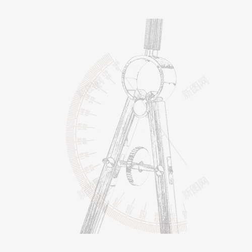 圆规圆尺图png免抠素材_新图网 https://ixintu.com 作图 免扣png 圆尺 圆规 银色圆规图像