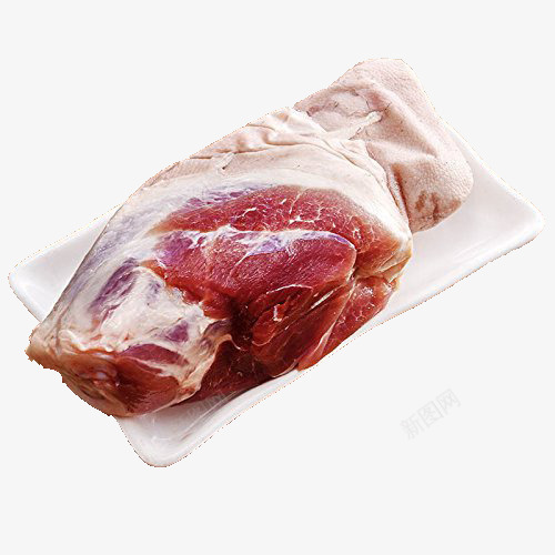藏香猪肘子png免抠素材_新图网 https://ixintu.com 冻肉 生鲜 食材 食物