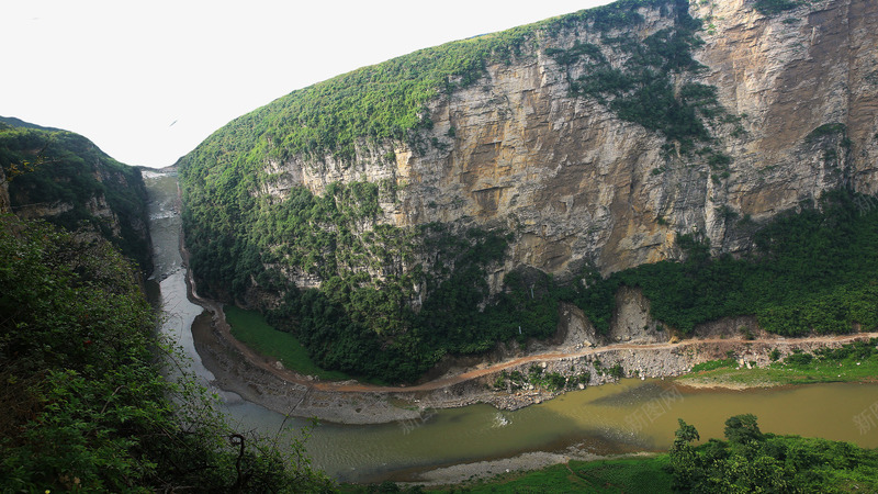 四川岔河大峡谷三png免抠素材_新图网 https://ixintu.com 名胜古迹 旅游风景 著名建筑