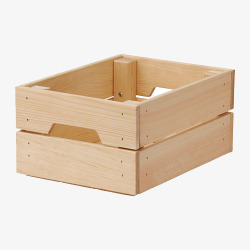 简约木盒子素材