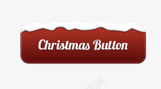 圣诞节积雪按钮png免抠素材_新图网 https://ixintu.com 便签按钮 圣诞 按钮 红色 网页元素 雪