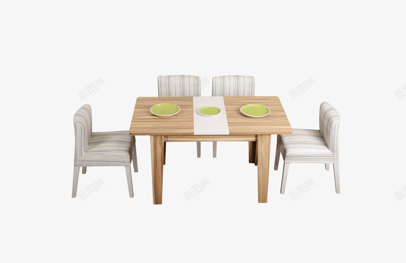 餐桌png免抠素材_新图网 https://ixintu.com 家具 房子装饰元素 桌子 椅子