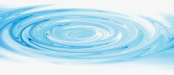 蓝色蒸汽波蓝色水波创意漩涡高清图片