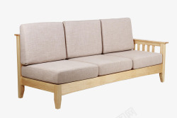 中式双人沙发素材