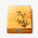 古典竹子创意盒子素材