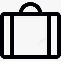 行李袋旅行箱图标高清图片