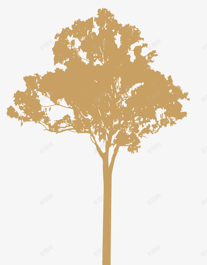 树单个树剪影png免抠素材_新图网 https://ixintu.com tree 剪影 单个树 树