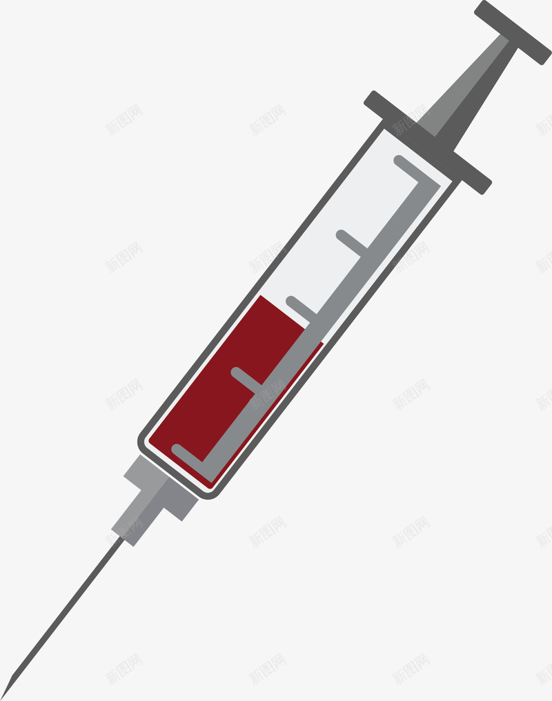 灰色注射器png免抠素材_新图网 https://ixintu.com 医学用品 卡通 注射 注射器 注射针 灰色注射器 针头