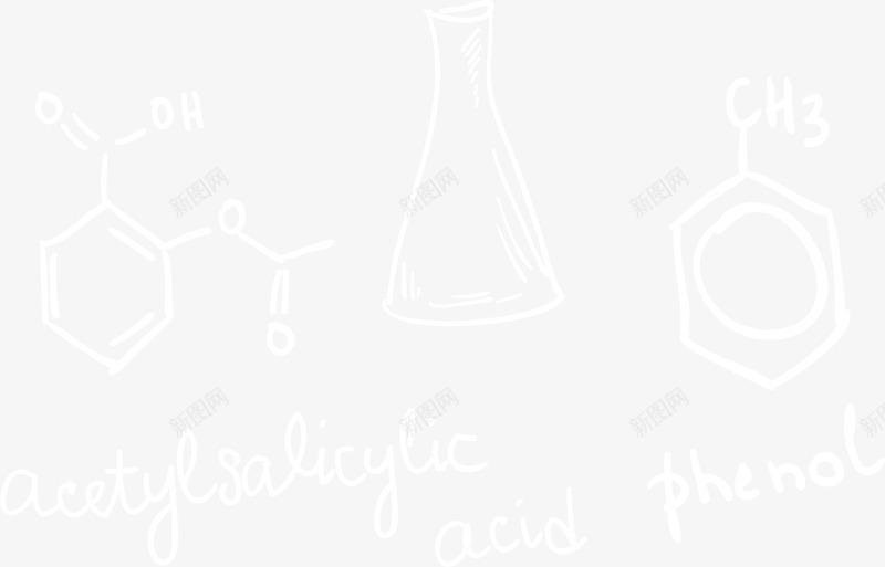 简洁白色化学方程式png免抠素材_新图网 https://ixintu.com 公式 化学 化学方程式 卡通手绘 商务 学习教育