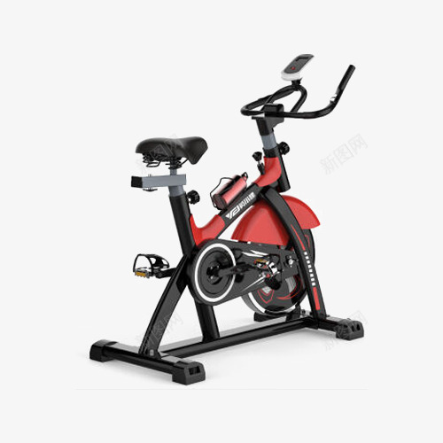动感单车家用png免抠素材_新图网 https://ixintu.com 产品实物 健身车健身器材 动感单车 运动自行车